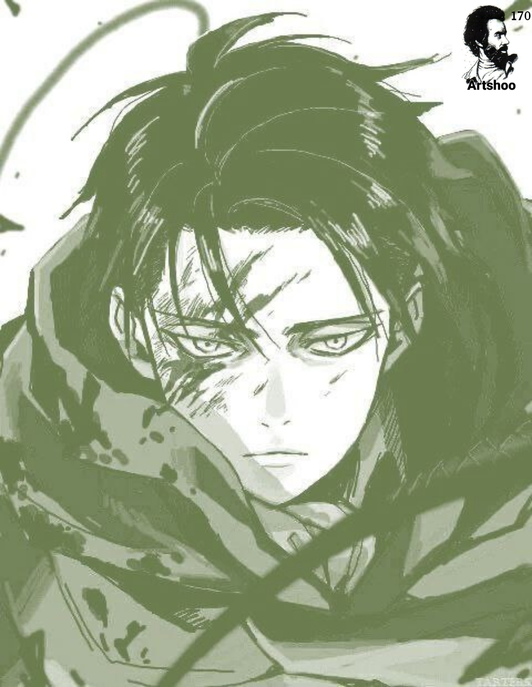 آموزش نقاشی سیاه قلم شهرری طراحی انیمه